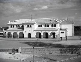 Estación de La Rinconada. Edificio de viajeros, fachada anterior