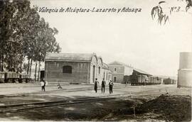 Lazareto y aduana de la estación de Valencia de Alcántara de la línea de Cáceres a la Frontera Po...