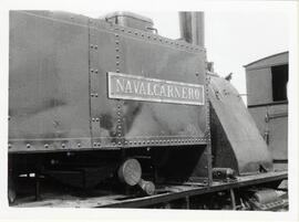 Locomotora de vapor 030 T nº 3 del Ferrocarril de vía estrecha de Madrid a Villa del Prado y Almo...