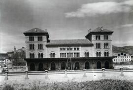 Estación de Estella de la Compañía del Ferrocarril Vasco Navarro