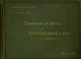 TÍTULO DEL ÁLBUM : Dependencias del Servicio de Contabilidad General y Caja / Compañía de los Fer...