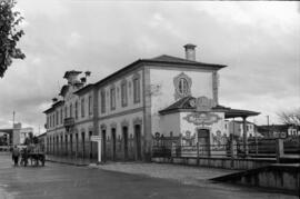 Estación de Vilar Formoso (Portugal) de la línea de Beira Alta y de la línea de Salamanca a la Fr...