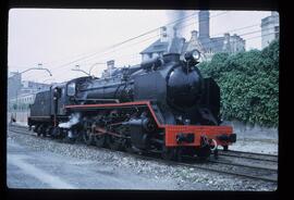 Locomotoras de vapor (Mikado 141F-2279, 141F-2327, 141F-2206, 141F-2103...), talleres, aguadas, l...