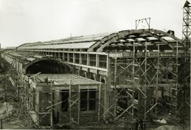 TÍTULO DEL ÁLBUM : Parte semestral de obras / Red Nacional de los Ferrocarriles Españoles. Vía y ...
