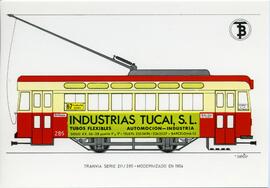 
Tranvía Serie 211/285. Modificado en 1954
