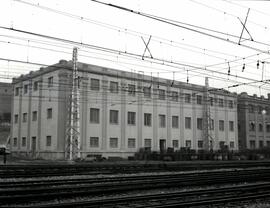 Estación de Madrid - Príncipe Pío. Edificios administrativos y viviendas de personal, del depósit...