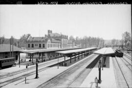 Estación de Aranjuez de la línea de Madrid a Alicante