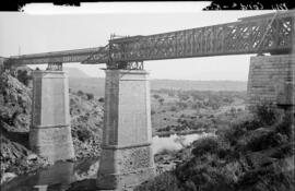 Puente o viaducto de Vadollano, de tres tramos, en el km 304,508 de la línea de Manzanares a Córd...