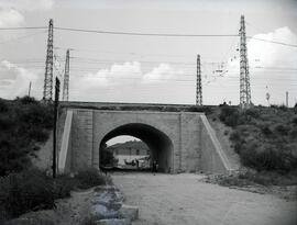 Estación de Pozuelo de la línea de Madrid a Irún