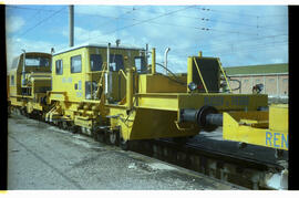 Maquinaria de vía para RENFE de la empresa Plasser & Theurer, serie 007