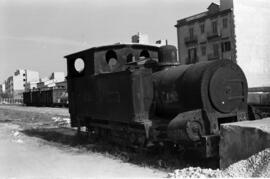 Locomotora de vapor 220 T nº 24 "Coll" de los Ferrocarriles de Mallorca, fabricada en l...