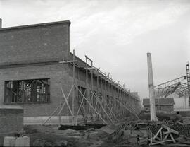 Talleres de Material Fijo de la estación de Valladolid - Campo Grande de la línea de Madrid a Irún