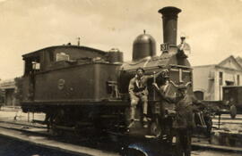Locomotora de vapor 31 "P. Fuenmayor" de la serie 30 a 34 del Ferrocarril de Torralba a...