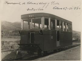 Ferrocarril de Villena a Alcoy y Yecla.