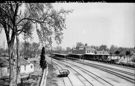 Estación de Aranjuez de la línea de Madrid a Alicante