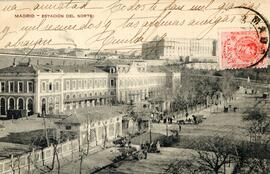 Estación de Madrid - Príncipe Pío de la Compañía del Norte