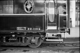 Coche salón Pullman ZZ - 1102,  ex nº 6 de la serie Pullman 1 a 6 de Andaluces (Ex FCA-6), fabric...