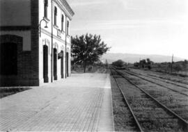 Estación de Vallfogona de la línea de Lérida a Pobla de Segur