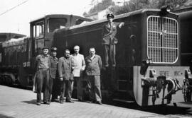 Locomotora diésel - hidráulica de maniobras o tractor de maniobras diésel - hidráulico 10502 de l...