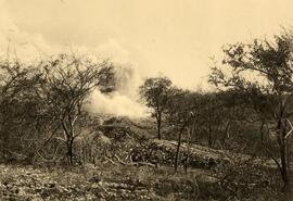 Ferrocarril de Otavi: Explosiones junto a las trincheras, km 544,730