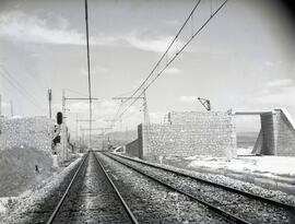 Estación de Las Matas de la línea de Madrid a Irún