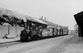 Locomotora de vapor nº 6 del Ferrocarril San Feliu de Guixol a Gerona (SFG), con rodaje 031 T y f...