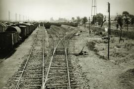 Vías de Clasificación de la estación de Miranda de Ebro de la Línea de Madrid a Hendaya
