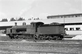 Locomotora de vapor 230 - 2063 de RENFE, (serie 230-2059 a 230-2064), (ex serie Oeste 760 - 765) ...