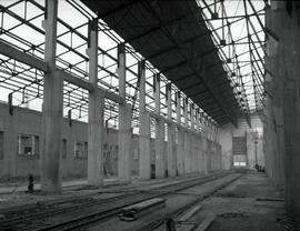 Talleres de Material Fijo de la estación de Valladolid - Campo Grande de la línea de Madrid a Irún