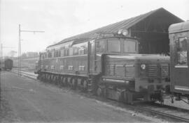 Locomotora eléctrica 7301 de Norte, posterior serie 7300 de RENFE, y renumerada como 273-001-8 de...