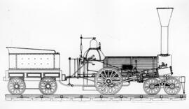 Gráficos de locomotoras de vapor / material rodante