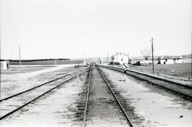 Estación de Cantalapiedra de la línea de Medina del Campo a Salamanca