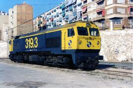 Locomotoras diésel de la serie 319 (ex 1900) de Renfe