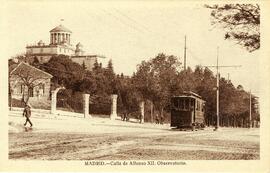 Observatorio en la Calle Alfonso XII de Madrid