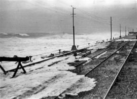 Destrozos por el temporal