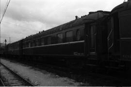 Coche salón ZZ 1101 de RENFE, ex nº 4 de la serie Pullman 1 a 6 de Andaluces y fabricada por Metr...