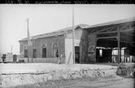 Muelles de la antigua estación de Córdoba de la línea de Córdoba a Sevilla