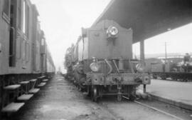 Locomotora de vapor 231 + 132 T de la serie 462-0401 a 0406 de RENFE "Garratt", concret...