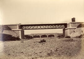 Puente de Sant Martí -Vell en la línea de Gerona a la Frontera Francesa