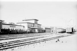 Estación de clasificación - mercancías de Mataporquera del Ferrocarril de La Robla, en la línea L...