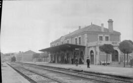 Estación de Soria de la línea de Soria a Castejón, también conocida como Soria - Cañuelo