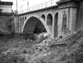 Puente de los Consorios, en el km 105,274 de la línea de León a Gijón