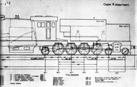 Gráficos de locomotoras de vapor / material rodante