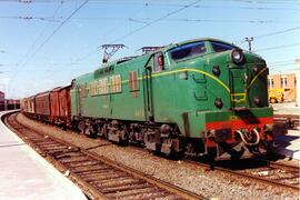 Locomotoras eléctricas de la serie 278 - 001 a 029 de RENFE, ex serie 7801 a 7829, denominada &qu...