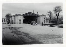Estación de Goya de la línea de vía estrecha de Madrid a Almorox
