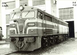 Locomotora de línea diésel-eléctrica 2116 de la serie 2100, posteriormente denominada serie 321