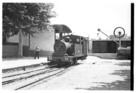 Locomotora de vapor 020 T nº 6 "Mas Calvo" del ferrocarril económico de Reus a Salou, d...