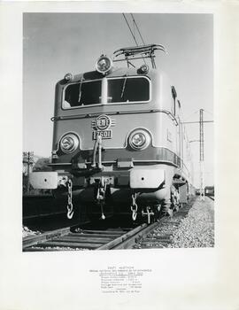 Locomotora eléctrica de la serie 276.001 a 137 (ex serie 7601 a 7699 / 8601 a 8637) de RENFE