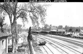 Estación de Aranjuez de la línea de Madrid a Alicante