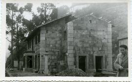 Estación de San Esteban del Sil. Edificio de viajeros